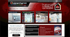 Desktop Screenshot of blowtherm-usa.com
